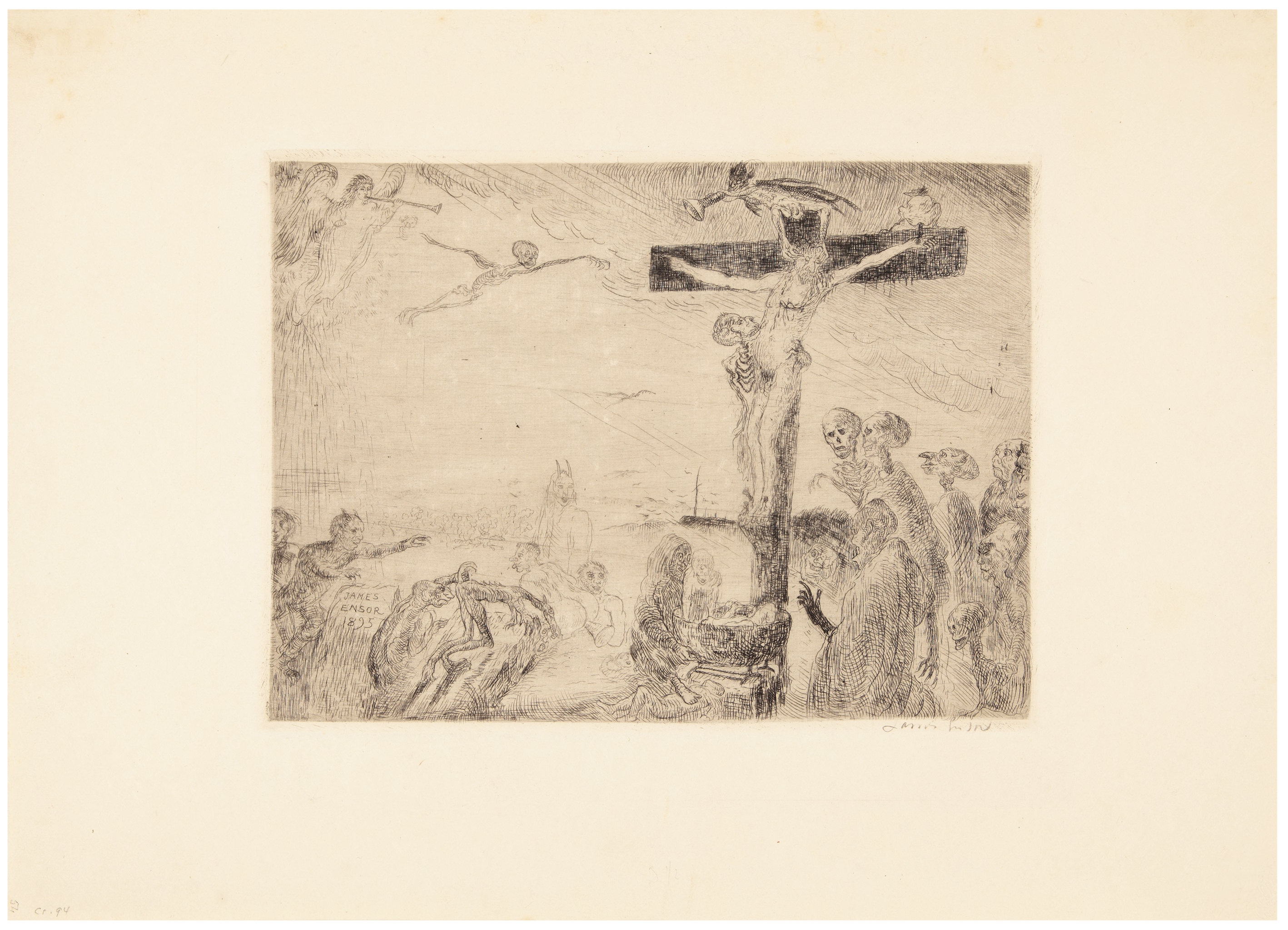 Christ Tormented by Demons
